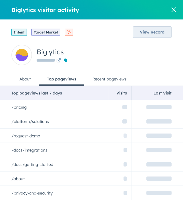 Copy of Buyer Intent 3 _ Visitor Activity