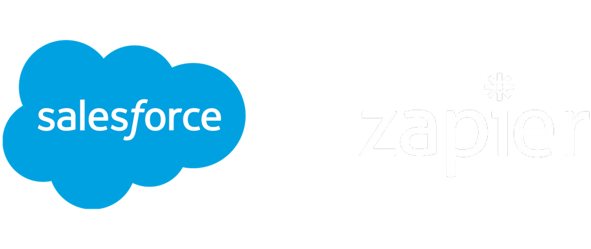 Salesforce and Zapier Logos