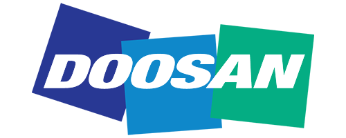 Doosan website logo resize