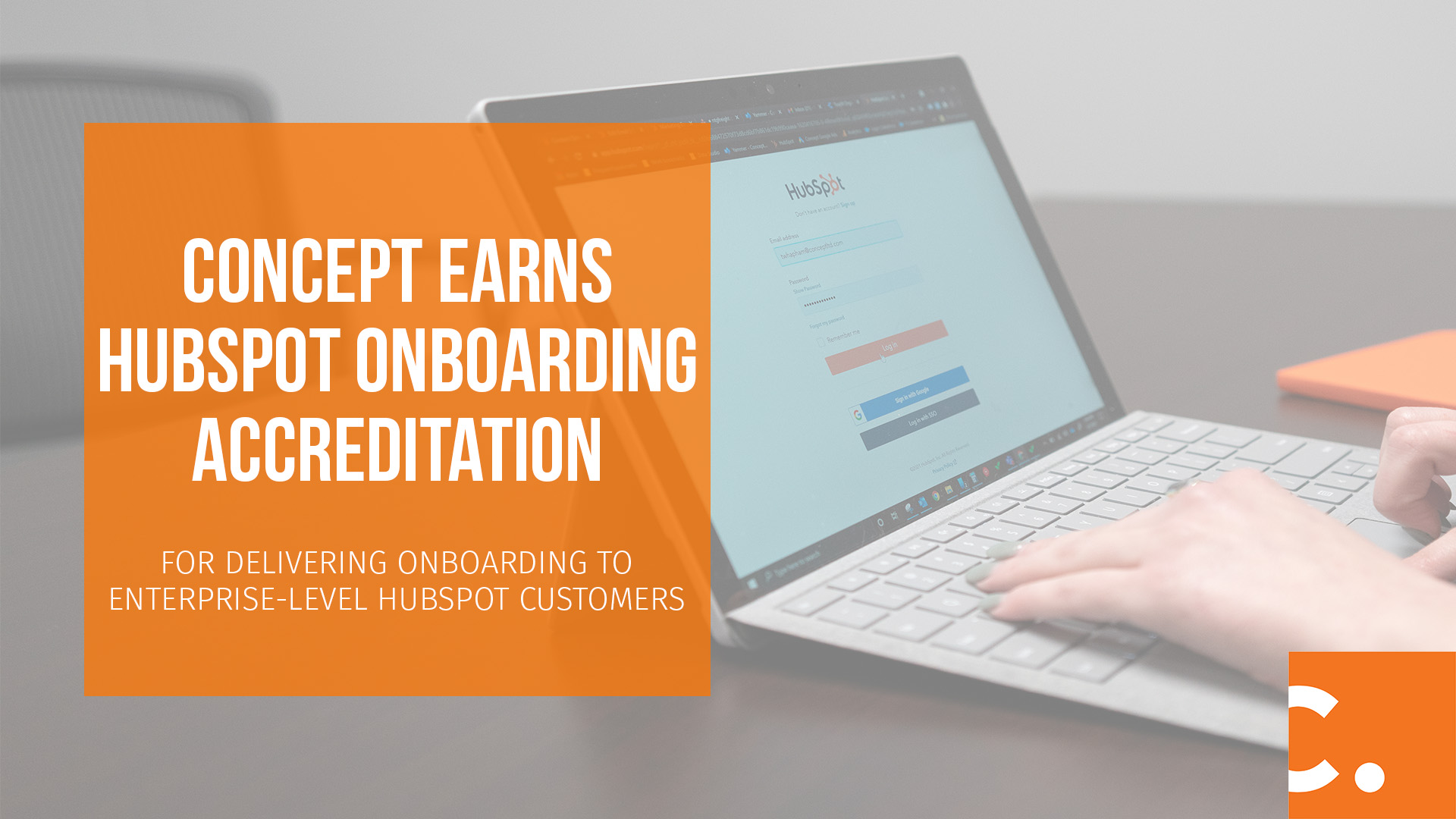 Concept Earns Hubspot Onboarding Accreditation