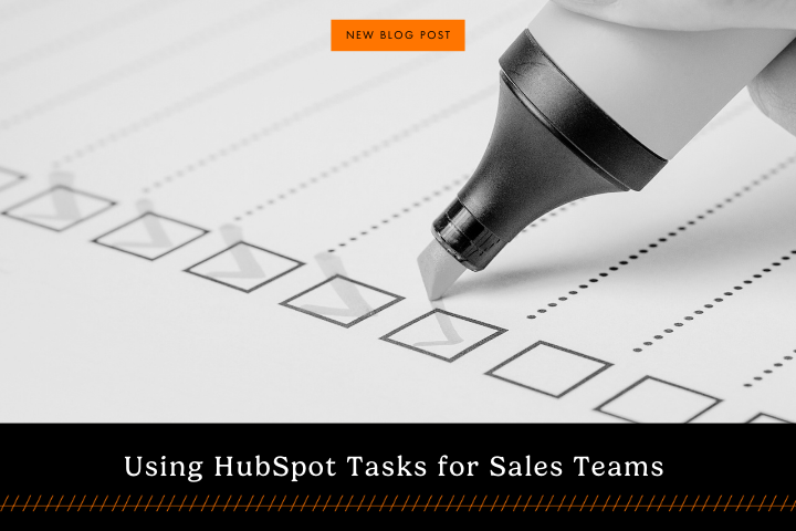 Using HubSpot Tasks for Sales Teams