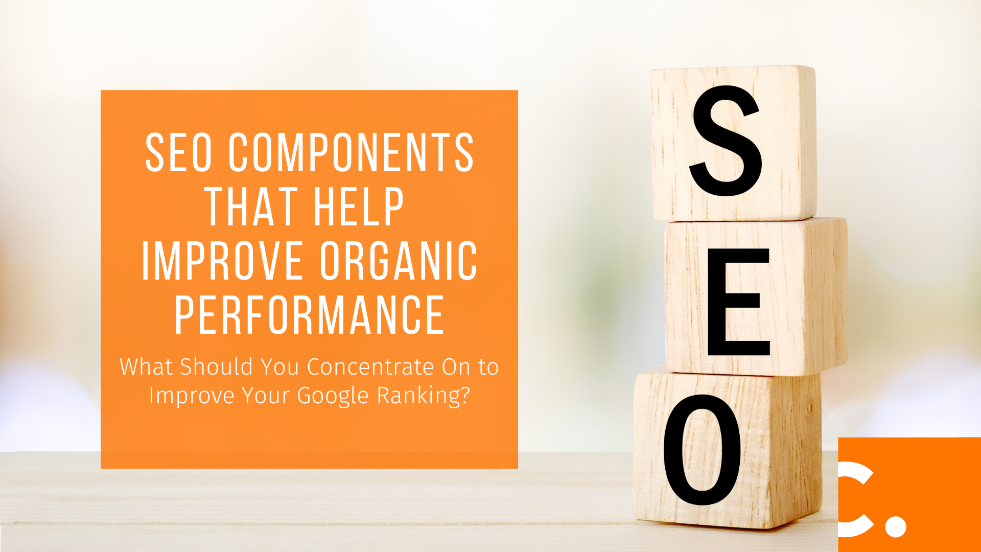 SEO is an important tactic for lead generation. Organic performance can be improved through simple tasks.